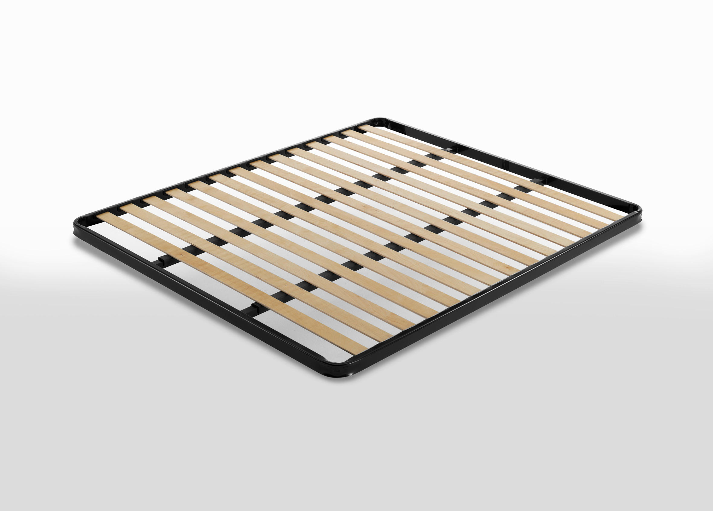 Somieră  - bej/gri închis, Modern, metal/lemn (160/200cm)