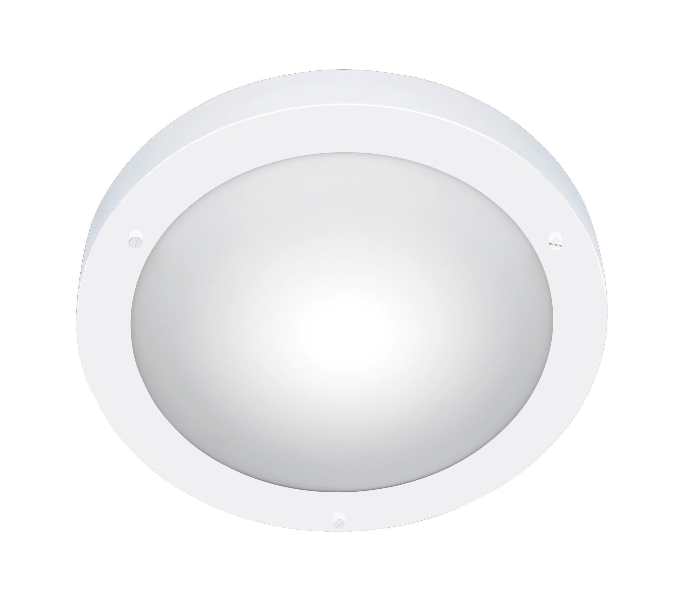 BADEZIMMER-DECKENLEUCHTE 31,5/8,0 cm   - Weiß, Basics, Glas/Metall (31,5/8,0cm) - Trio Leuchten