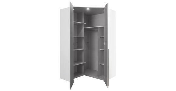 ECKSCHRANK 120/236/120 cm - Schwarz/Sahara, KONVENTIONELL, Holzwerkstoff/Metall (120/236/120cm) - Hom`in