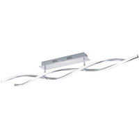 LED-DECKENLEUCHTE 110/8/15,6 cm   - Nickelfarben, Design, Metall (110/8/15,6cm) - Paul Neuhaus