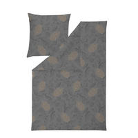 BETTWÄSCHE 2-teilig Atelier Flanell 155/220 cm  - Schieferfarben, Design, Textil (155/220cm) - Estella