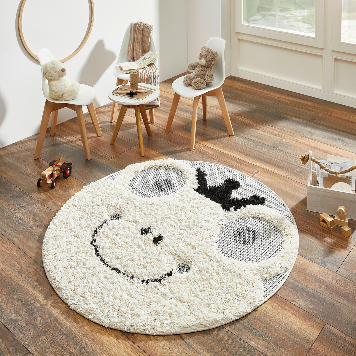 DĚTSKÝ KOBEREC, 120 cm černá, béžová - černá/béžová, Design, textil (120cm) - Ben'n'jen