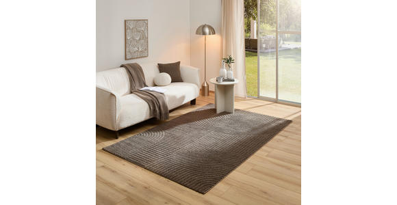WEBTEPPICH 120 cm Braun  - Braun, Design, Textil (120cm) - Novel