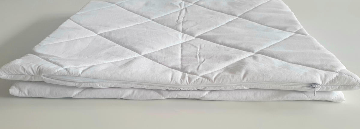 PREVLEKA ZA VZGLAVNIK  PAOLA  40/80 cm       - bela, Konvencionalno, tekstil (40/80cm) - Boxxx