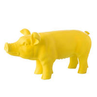 DEKOSCHWEIN - Gelb, Basics, Kunststoff (66/31/34cm)