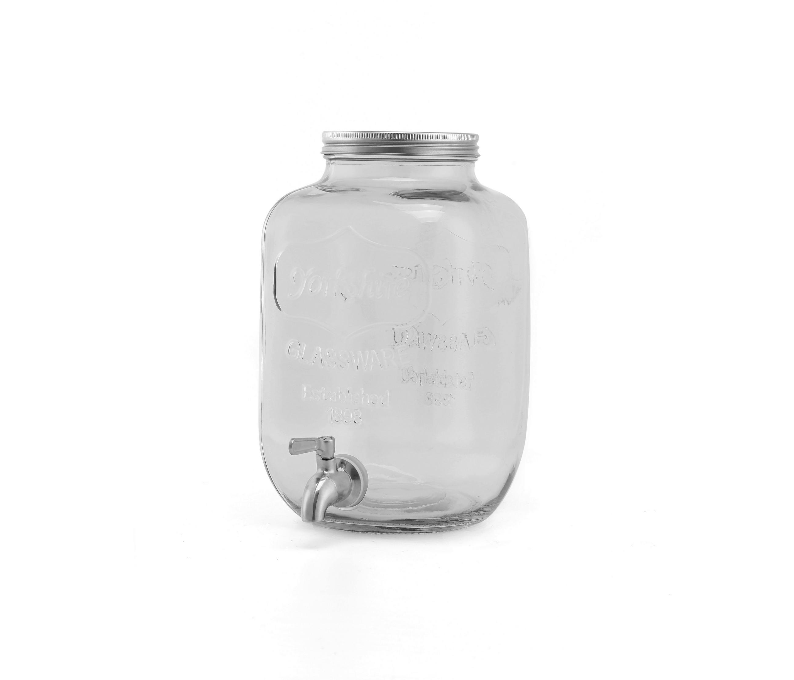 GETRÄNKESPENDER   - Transparent, Basics, Glas (27cm) - Echtwerk