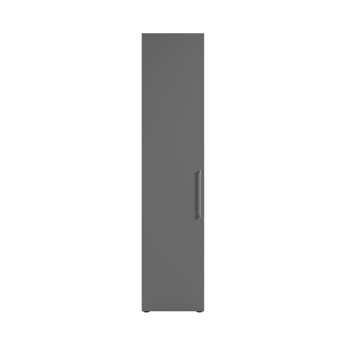 AKTENSCHRANK Grau  - Grau, MODERN, Holzwerkstoff (44,9/201/42,9cm) - Novel
