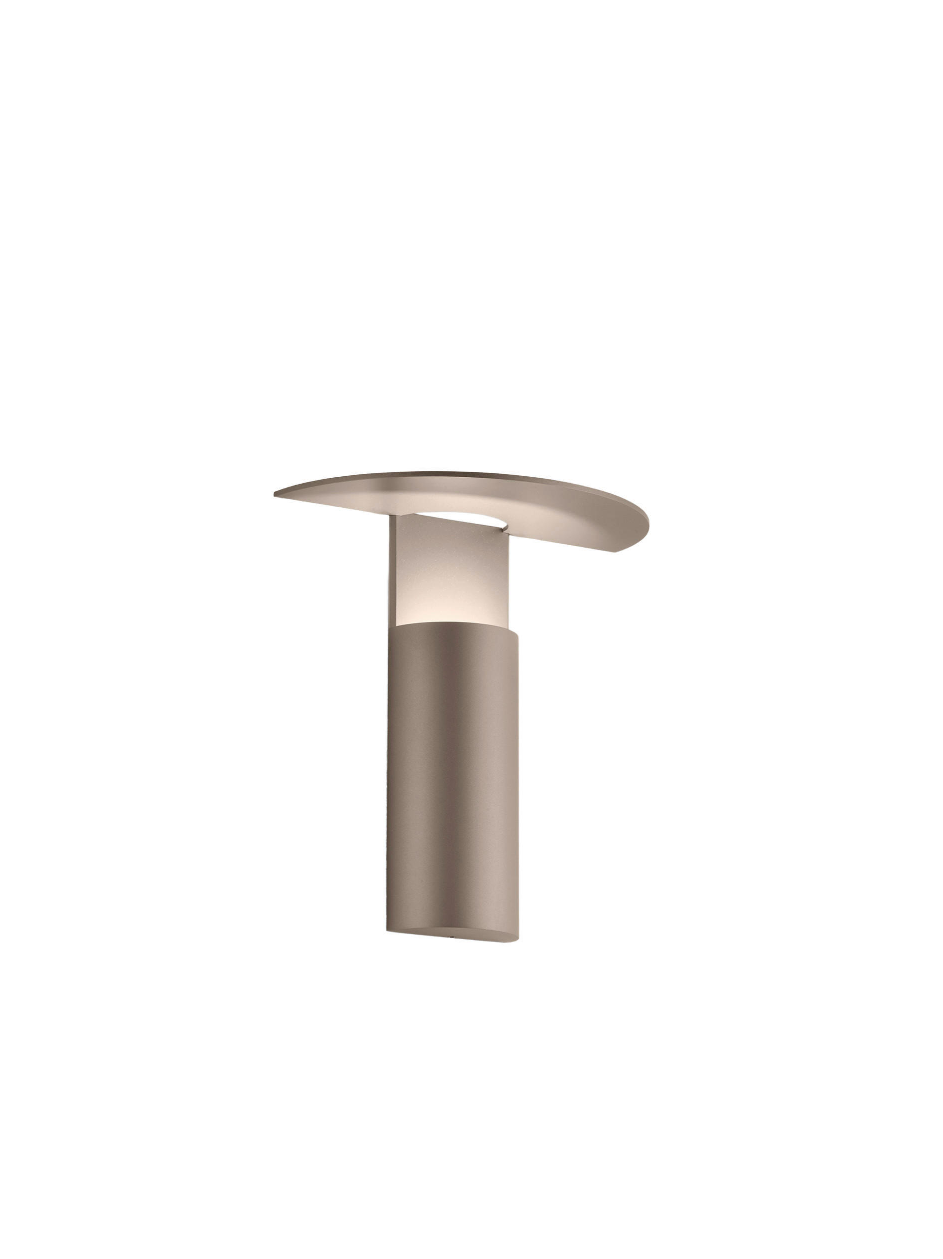 LED-WANDLEUCHTE Viya 21/20/10 cm   - Cappuccino, Design, Metall (21/20/10cm) - Helestra