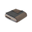 DECKE 150/200 cm  - Braun/Grau, Basics, Textil (150/200cm) - Novel