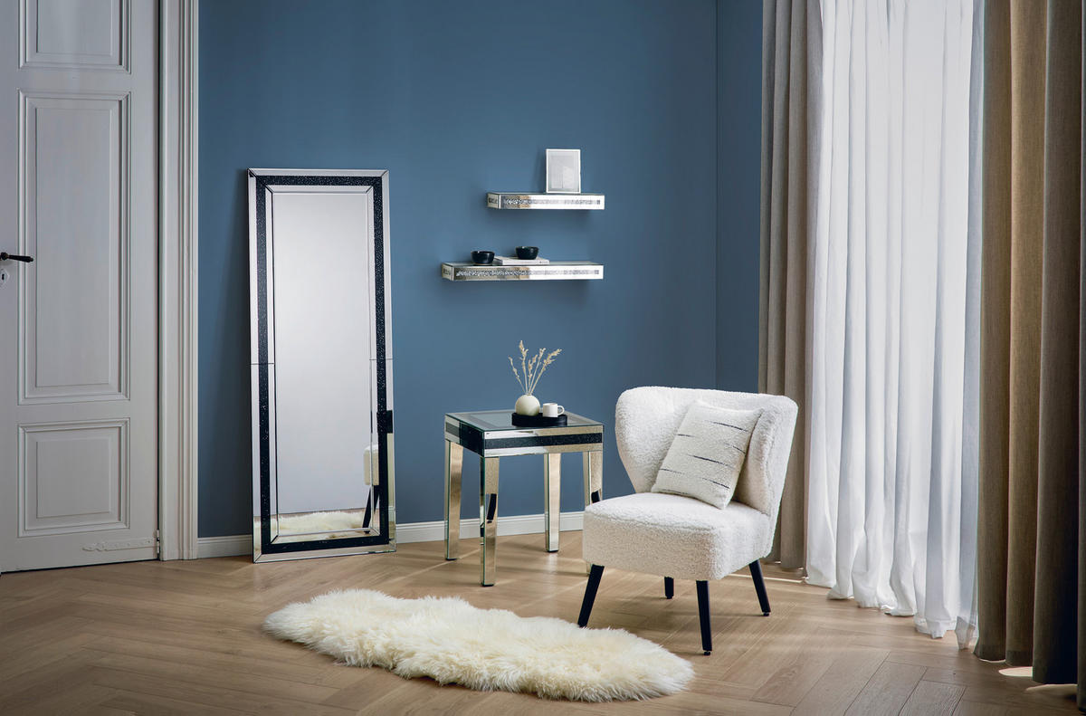 FOTEL - fekete/fehér, Design, textil/fa (67/79/72cm) - Carryhome