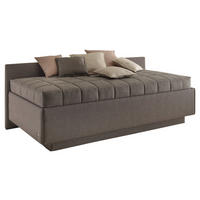 POLSTERLIEGE Flachgewebe Braun  - Braun, KONVENTIONELL, Holzwerkstoff/Textil (100/200cm) - RUF Betten