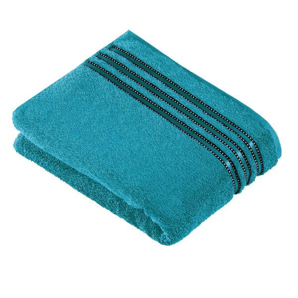 TÖRÖLKÖZŐ 67/140 cm olajkék  - olajkék, Basics, textil (67/140cm) - Vossen