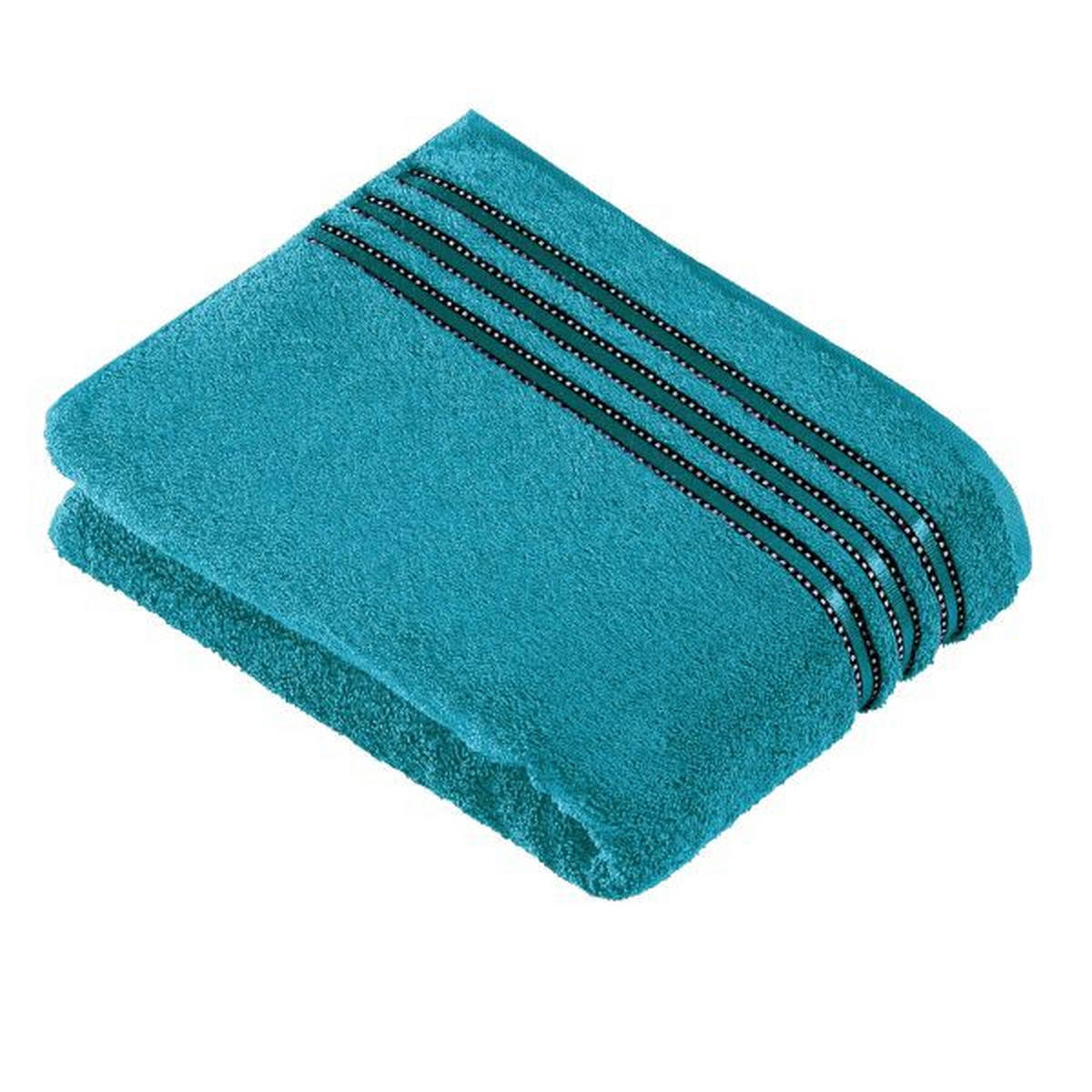 TÖRÖLKÖZŐ 67/140 cm olajkék  - olajkék, Basics, textil (67/140cm) - Vossen