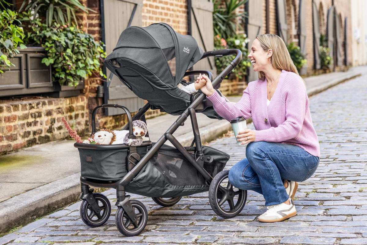 KINDERWAGENSET  Versiti Trio Set  Ebony  - Schwarz, Basics, Kunststoff (65/126/138cm) - JOIE SIGNATURE