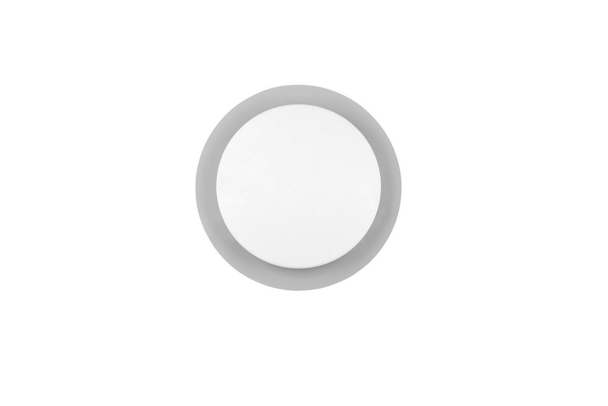 LED-DECKENLEUCHTE  35/8,7 cm    - Weiss, Basics, Kunststoff (35/8,7cm) - Trio Leuchten