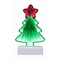 LED BOŽIĆNA FIGURA - bijela, Basics, plastika (24/6/33cm)
