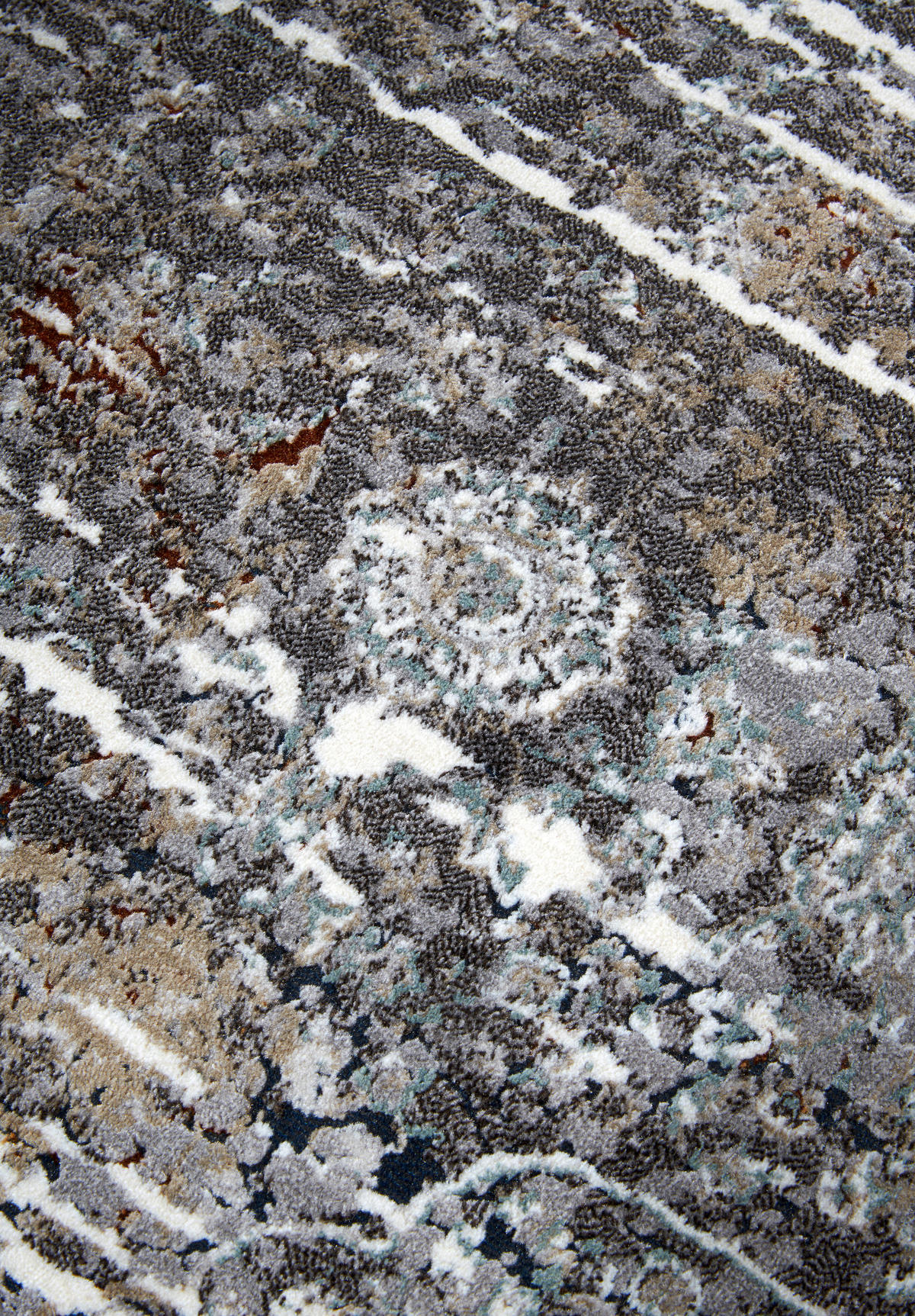 VINTAGE-TEPPICH 115/170 cm Kollektion 1809 Braun, Multicolor  - Multicolor/Braun, Design, Kunststoff/Textil (115/170cm) - Villeroy & Boch