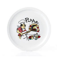 PIZZATELLER Küchenchef 30 cm  - Weiss/Multicolor, Konventionell, Keramik (30cm) - Van Well