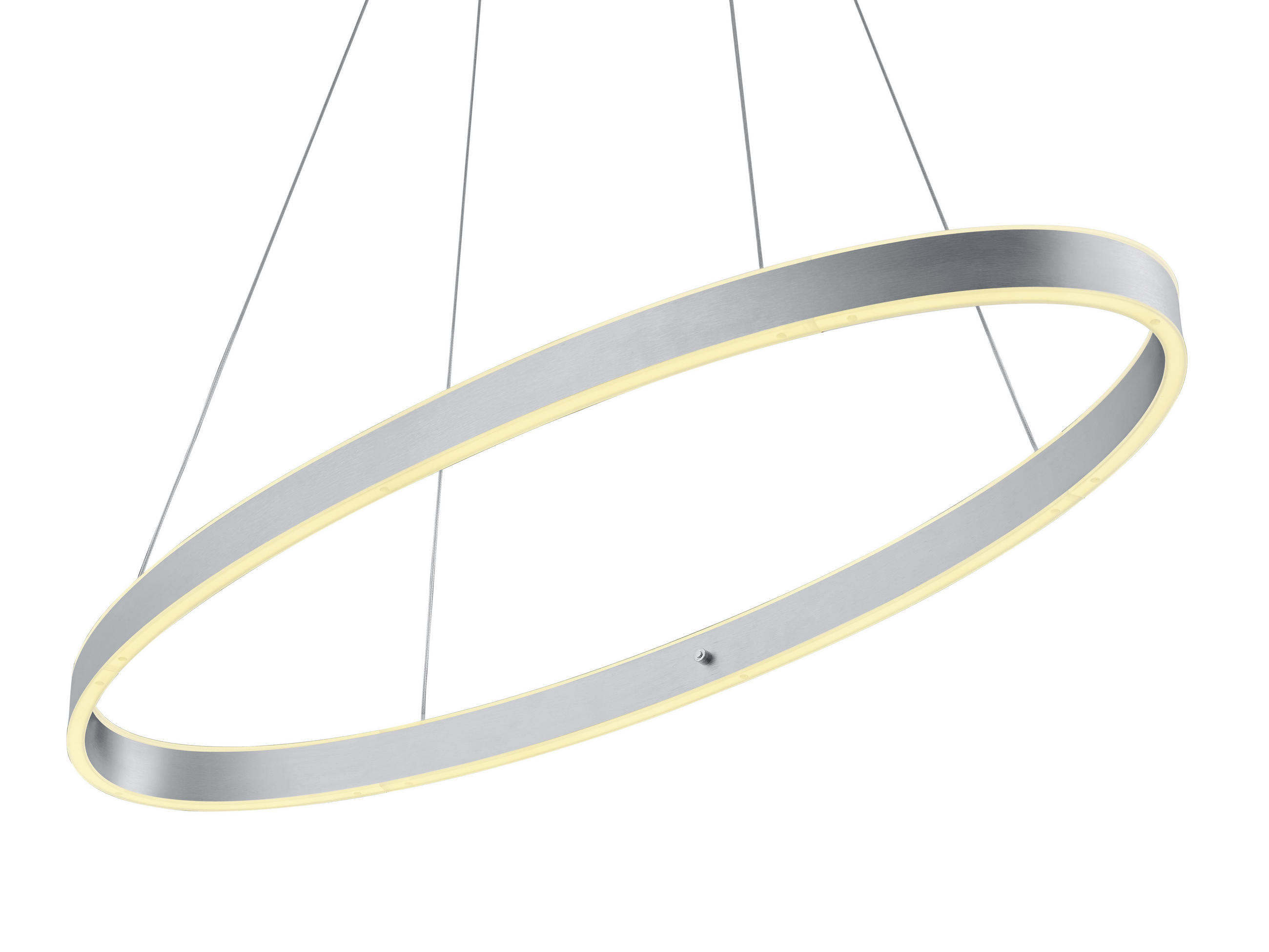 Thumbnail - Hell Led-Hängeleuchte, Anthrazit, Metall, Kunststoff, 150 cm, höhenverstellbar, Lampen & Leuchten, Innenbeleuchtung, Hän...