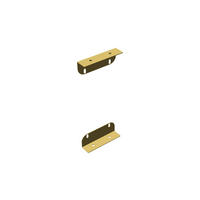 BEFESTIGUNGSSET  - Beige, Basics, Metall (9,5/14/3,5cm)