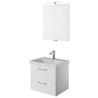 BADEZIMMER  in 60 cm  - Weiß Hochglanz/Weiß, KONVENTIONELL, Holzwerkstoff (60cm) - Pelipal