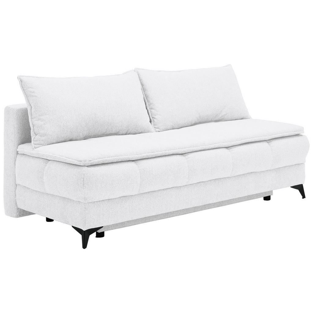 Thumbnail - Stylife Schlafsofa Juliet, Weiß, Textil, 3-Sitzer, Füllung: Silikon, Schaumstoffflocken, 197x95x92 cm, Wohnzimmer, Sofas...