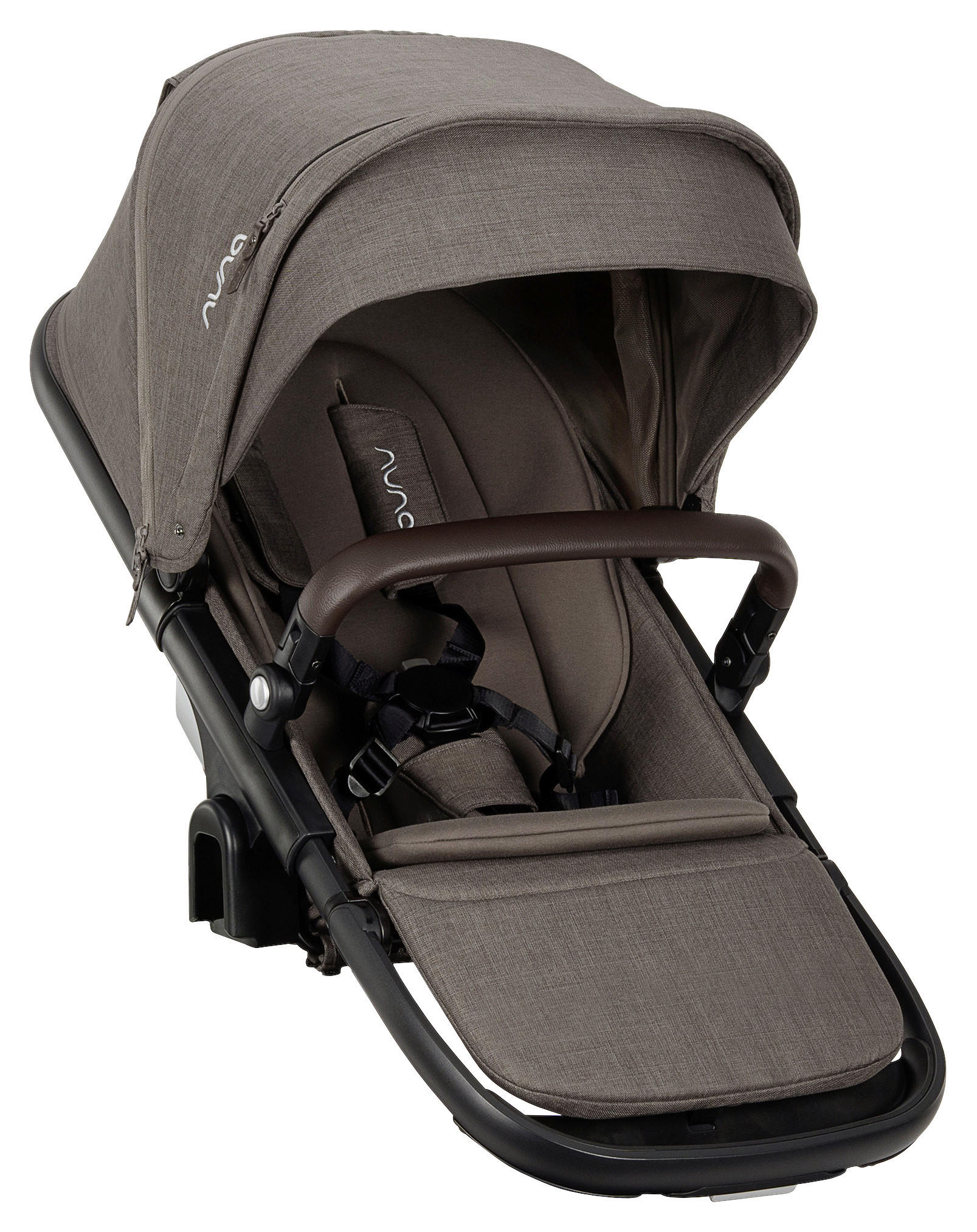 GESCHWISTERSITZ - Graubraun/Schwarz, Basics, Kunststoff (26/91/22cm) - Nuna