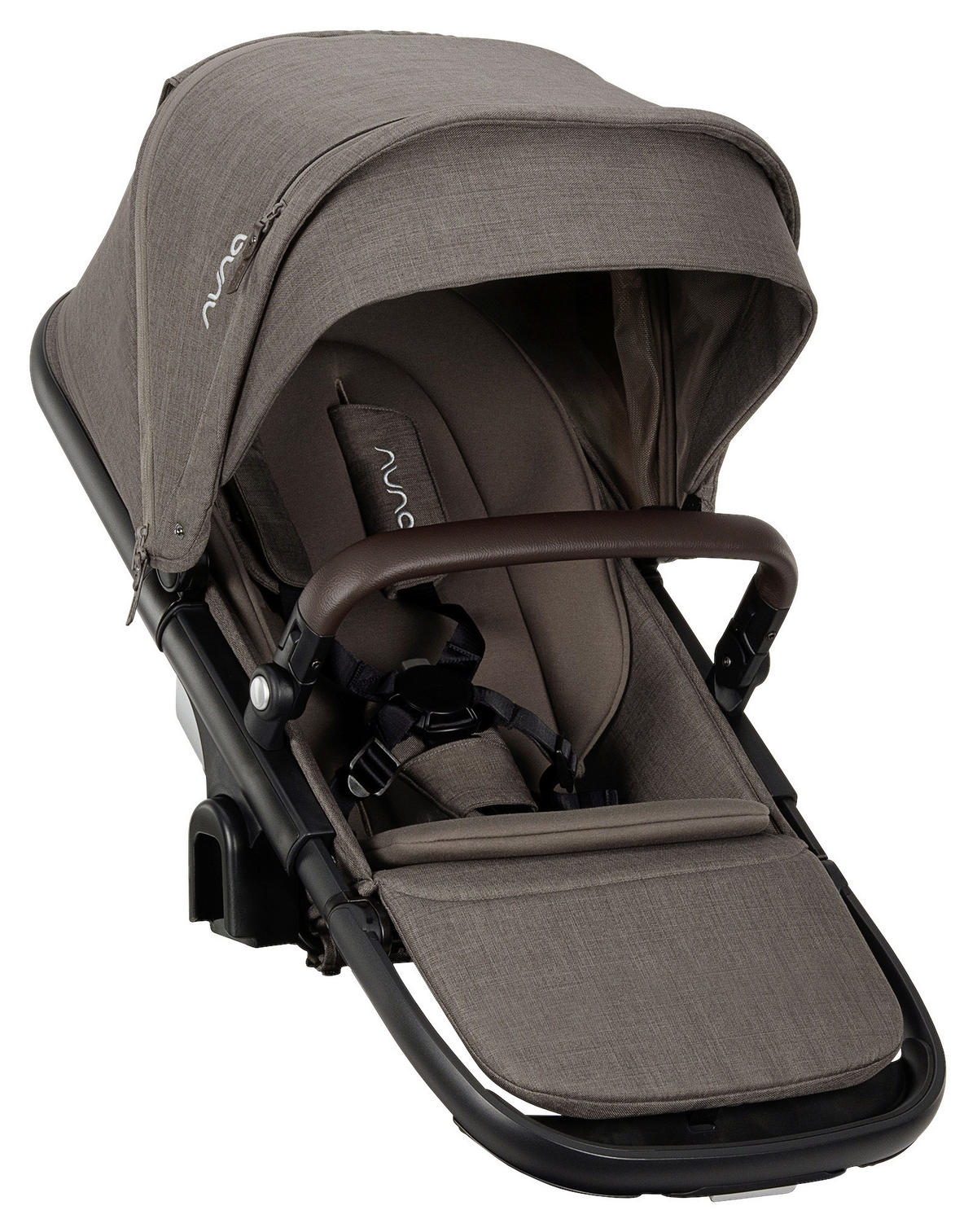 GESCHWISTERWAGEN Demi next  - Schwarz, Basics, Metall (63/123/83cm) - Nuna