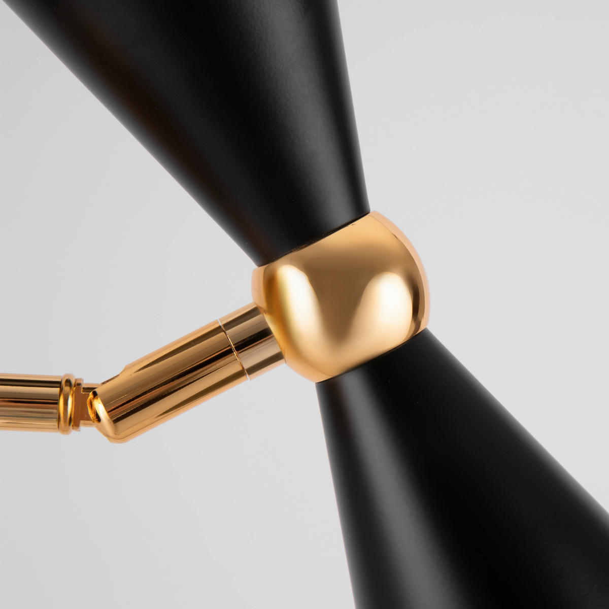 WANDLEUCHTE - Goldfarben/Schwarz, Trend, Metall (18/32/32cm) - MAYTONI