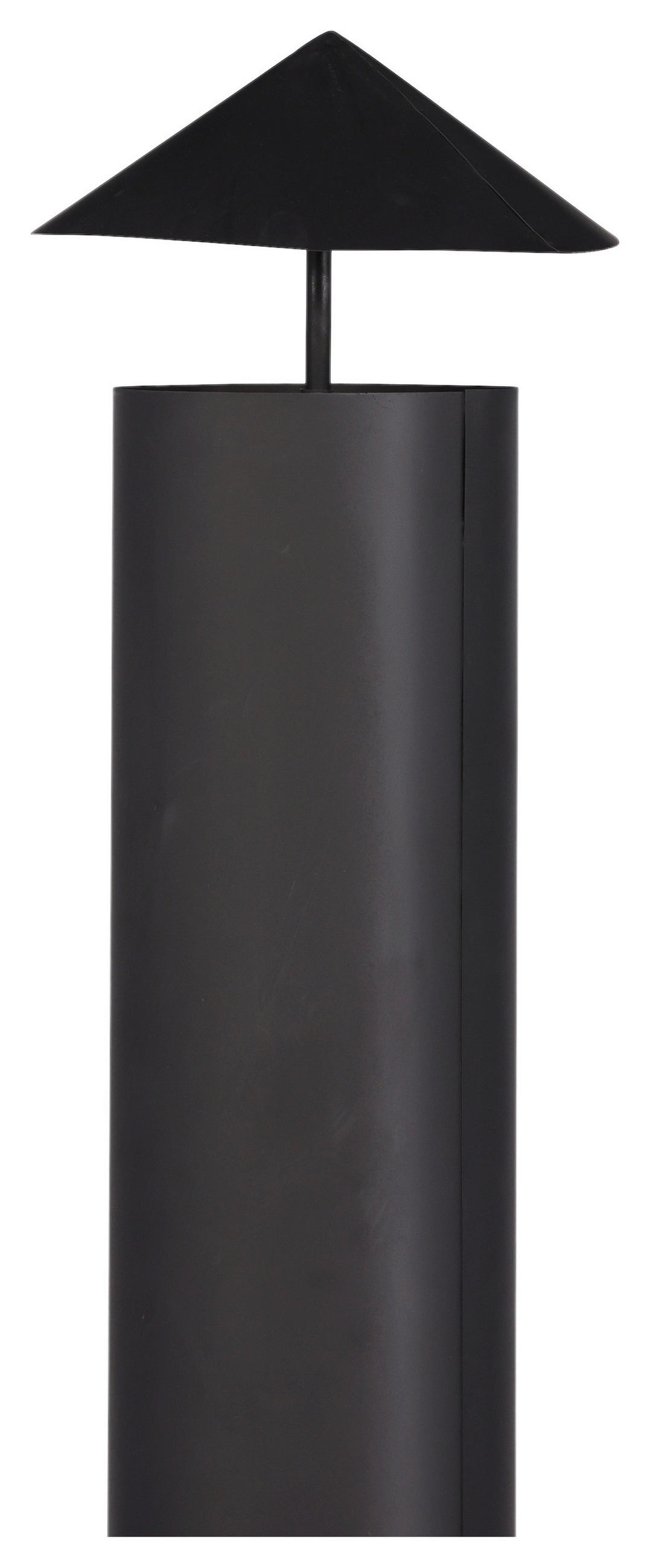 FEUERSTELLE  - Schwarz, KONVENTIONELL, Metall (45/199/45cm) - Gardenson