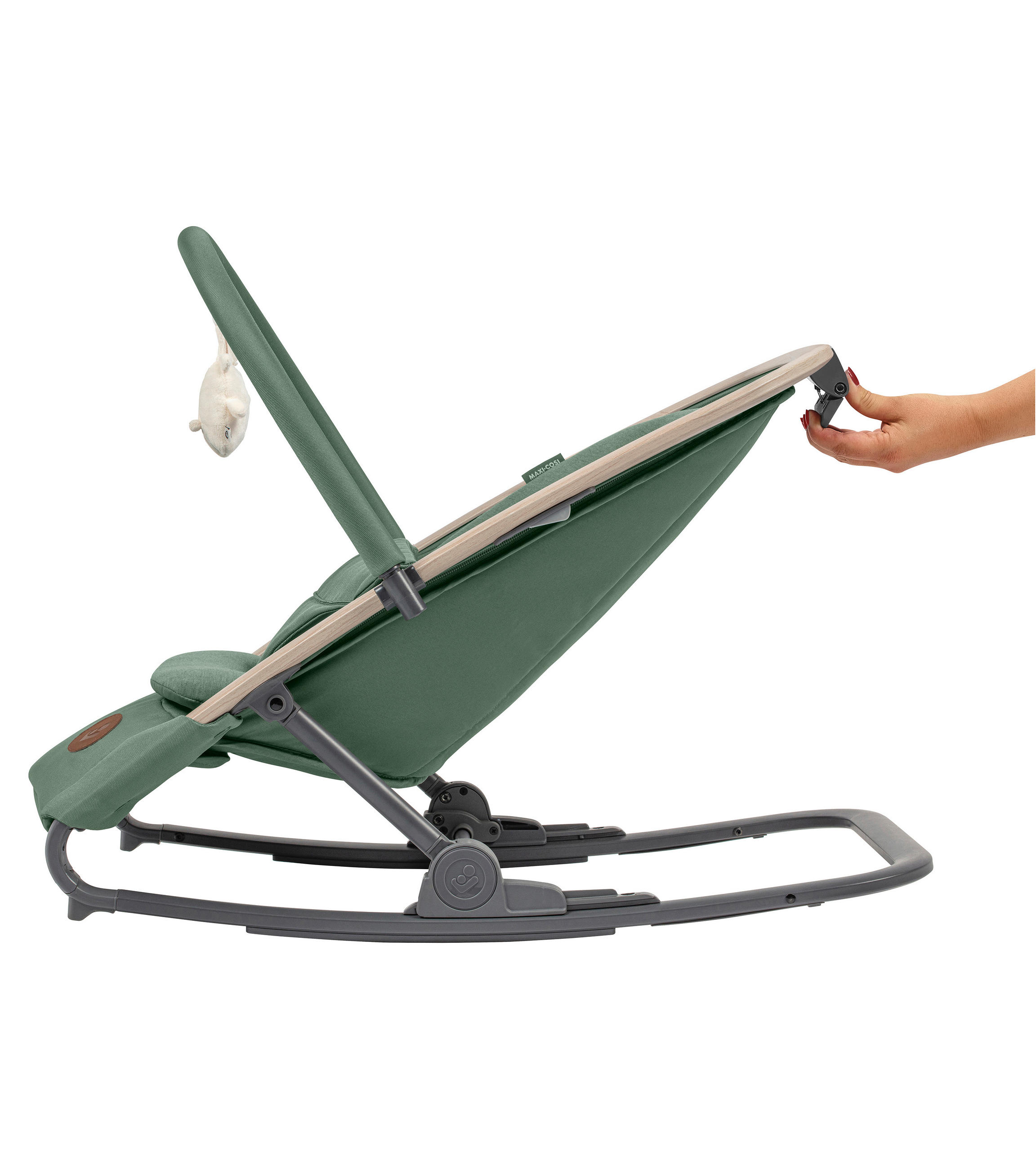 NJIHALICA Kori PRO - tamnozelena/crna, Osnovno, tekstil/metal (42,5/48/73,5cm) - Maxi-Cosi