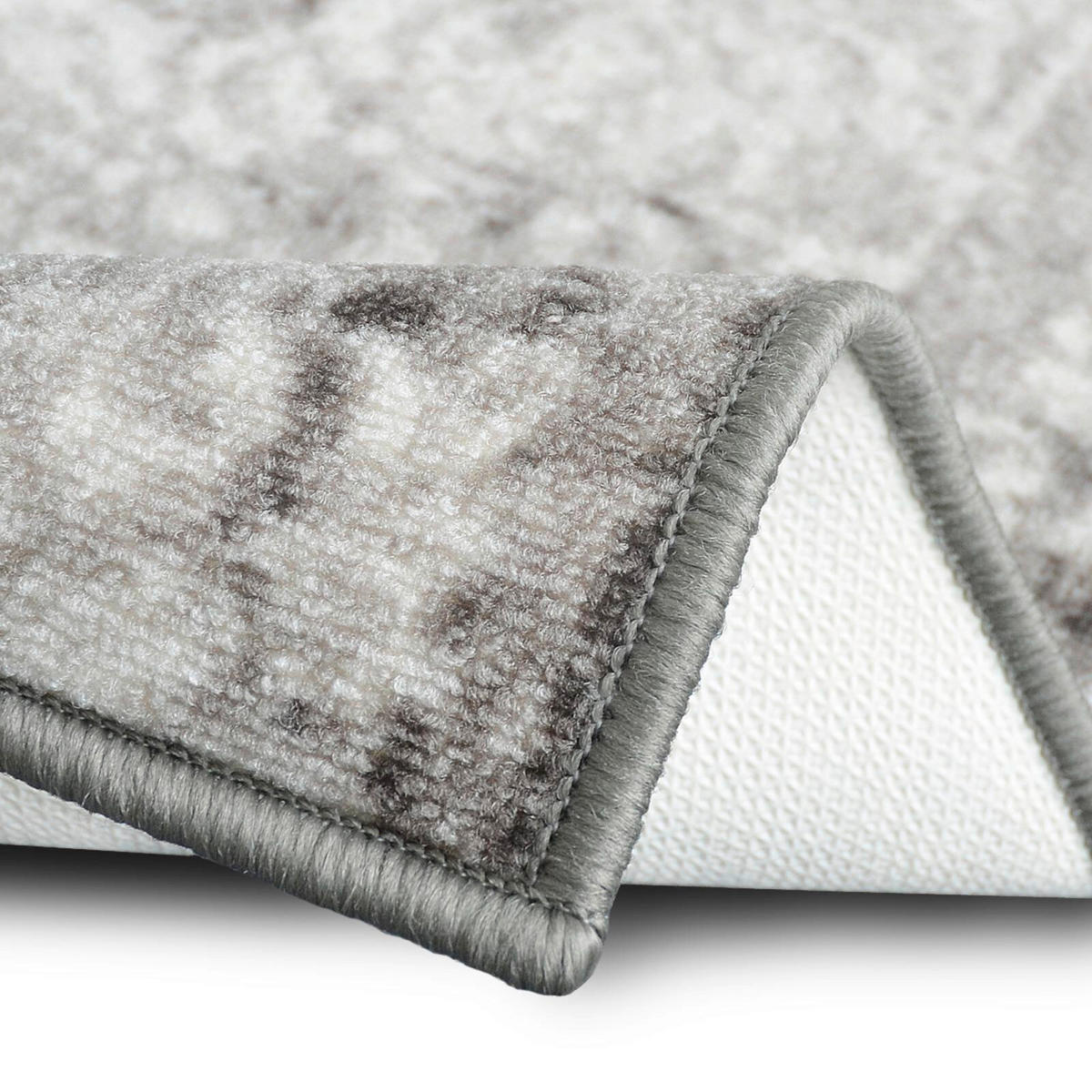 Sehenswert: Läufer (rechteckig 80/500 cm FD  - Grau, KONVENTIONELL, Kunststoff/Textil (80/500cm)