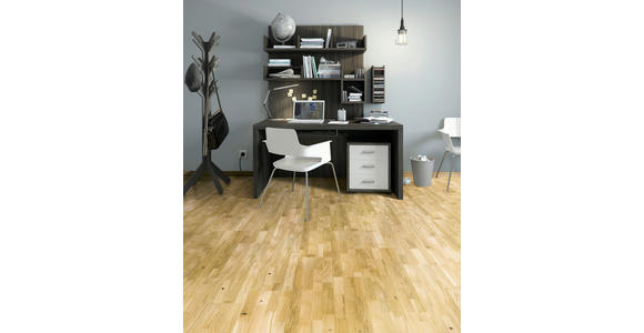 SCHIFFSBODEN Eiche rustikal  per  m² - Eichefarben, KONVENTIONELL, Holz (109,2/20,7/1,4cm) - Venda