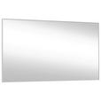 WANDSPIEGEL 120/60/3 cm - Silberfarben/Alufarben, Design, Glas/Holzwerkstoff (120/60/3cm) - Novel