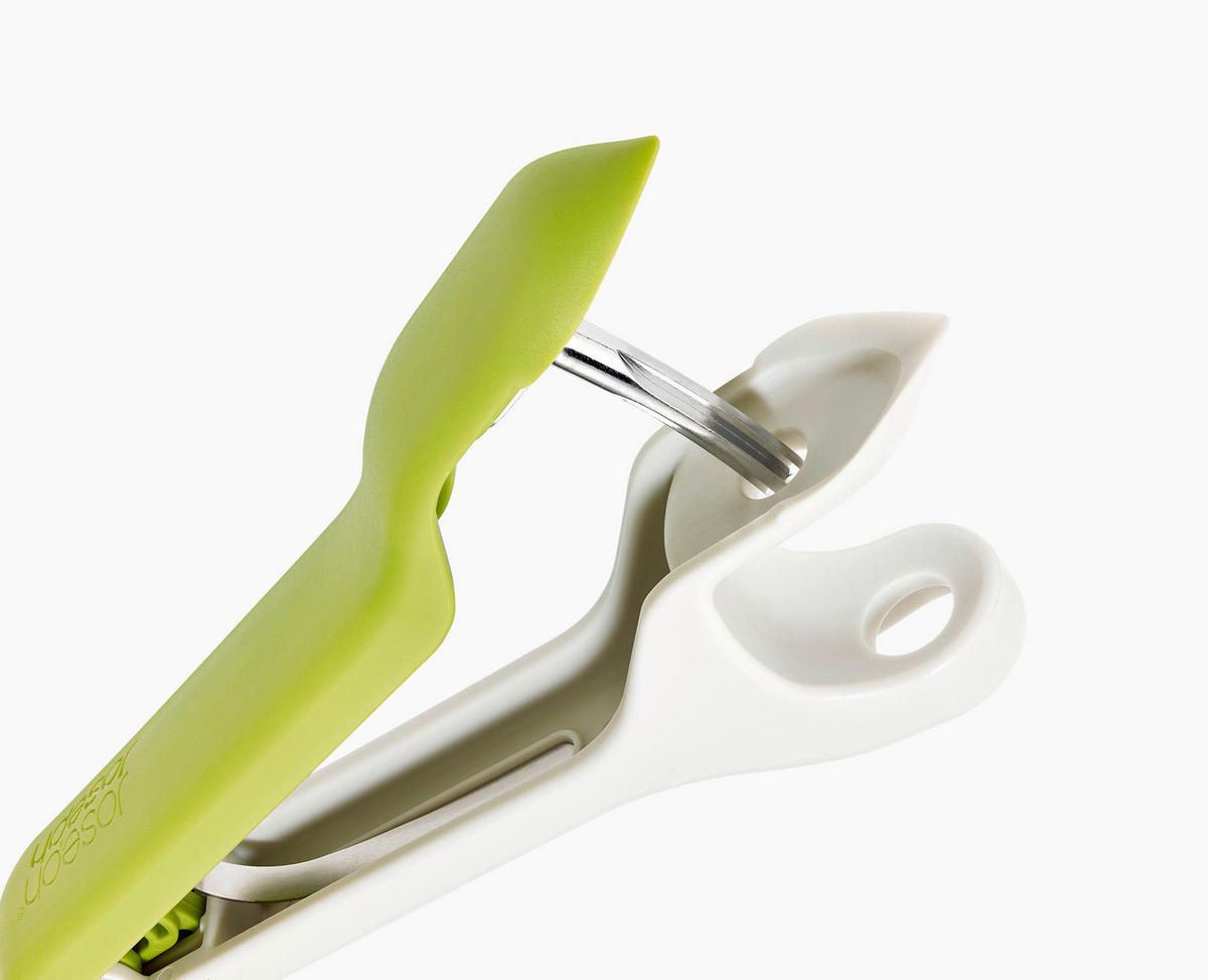 IZKOŠČIČEVALEC ČEŠENJ  Tweezy 17,5/2,9/5,5 cm                  - večbarvno, Basics, kovina/umetna masa (17,5/2,9/5,5cm) - Joseph Joseph