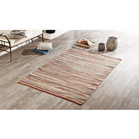 RUČNĚ TKANÝ KOBEREC, 70/130 cm, vícebarevná - vícebarevná, Basics, textil (70/130cm) - Linea Natura
