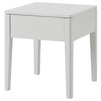 NACHTKÄSTCHEN in Weiß, Buchefarben  - Buchefarben/Weiß, Design, Holzwerkstoff (43/48/43cm) - Hasena