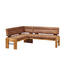 ECKBANK 163/203 cm in Eichefarben, Hellbraun - Hellbraun/Eichefarben, KONVENTIONELL, Holz/Textil (163/203cm) - Moderano ECKBANK 163/203 cm in Eichefarben, Hellbraun - Hellbraun/Eichefarben, KONVENTIONELL, Holz/Textil (163/203cm) - Moderano