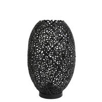 TISCHLEUCHTE 33/52 cm   - Schwarz, Basics, Metall (33/52cm) - Light & Living