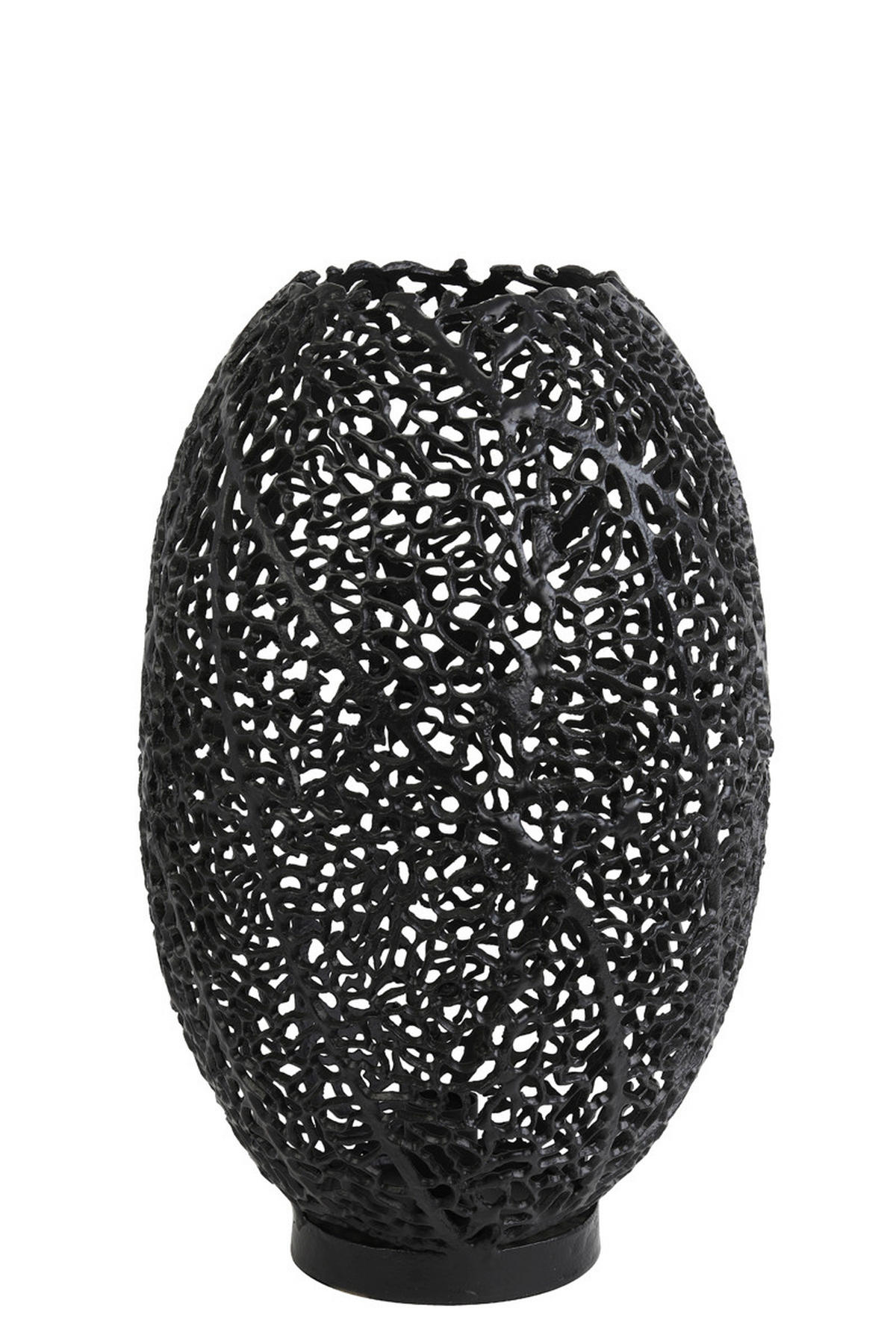 TISCHLEUCHTE 33/52 cm   - Schwarz, Basics, Metall (33/52cm) - Light & Living