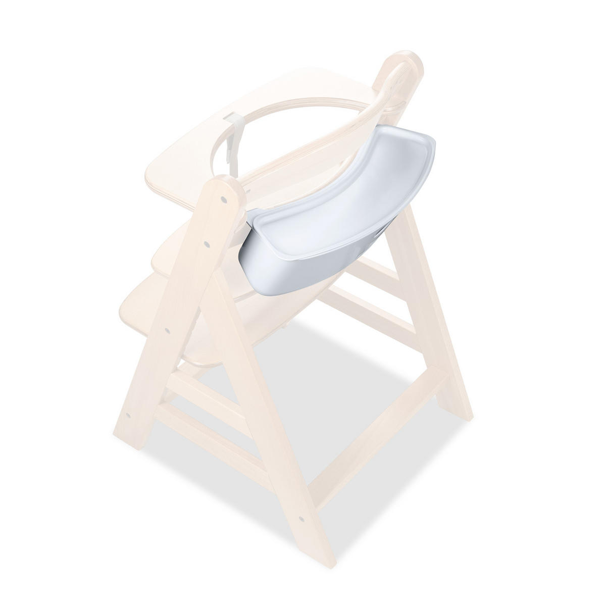 AUFBEWAHRUNGSBOX     - Weiß, Basics, Kunststoff (17/16/42cm) - Hauck