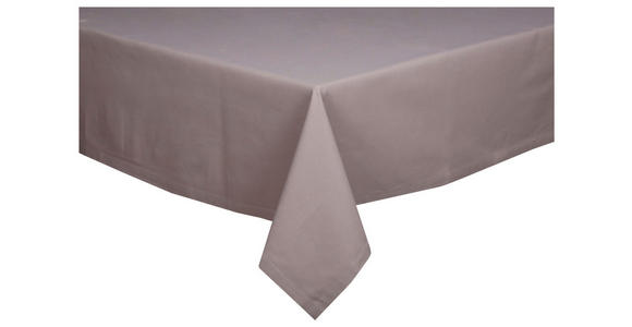 TISCHDECKE Textil Taupe 140/220 cm  - Taupe, Basics, Textil (140/220cm) - Novel