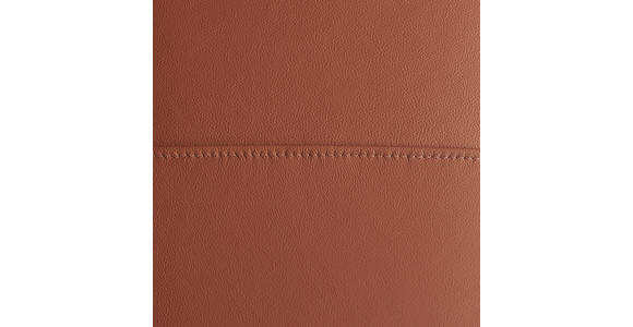 SCHLAFSOFA in Echtleder Braun - Schwarz/Braun, Design, Leder/Metall (200/85/90cm) - Novel