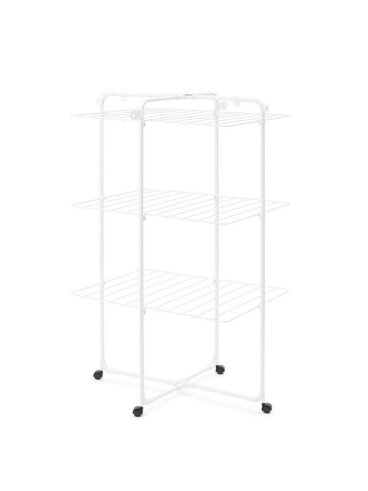 VERTIKALNA SUŠILICA ZA VEŠ - bela, Osnovno, metal (76,2/73,7/125,6cm) - Brabantia