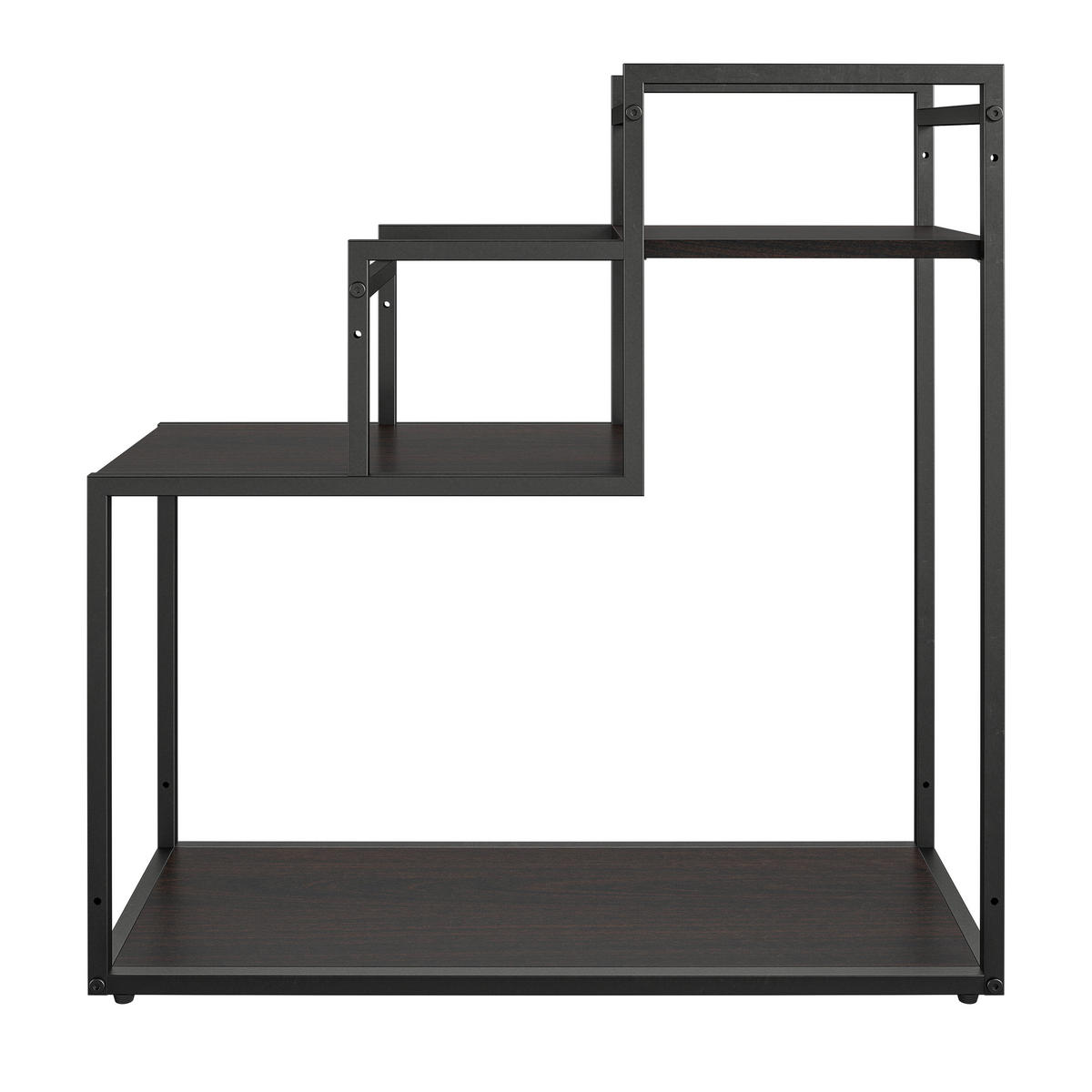 BLUMENSTÄNDER in Metall  - Dunkelbraun, Design, Metall (58/58/23cm) - MID.YOU