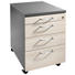 ROLLCONTAINER - Champagner/Anthrazit, KONVENTIONELL, Holzwerkstoff/Kunststoff (43/60/60cm) ROLLCONTAINER - Champagner/Anthrazit, KONVENTIONELL, Holzwerkstoff/Kunststoff (43/60/60cm)