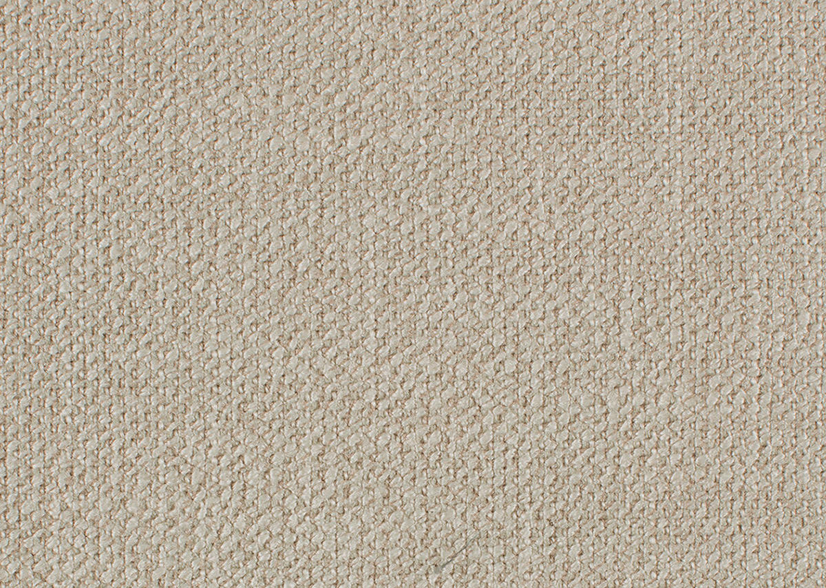 RÉCAMIERE in Flachgewebe Creme  - Creme/Schwarz, Design, Textil/Metall (227/89/101cm) - Dieter Knoll