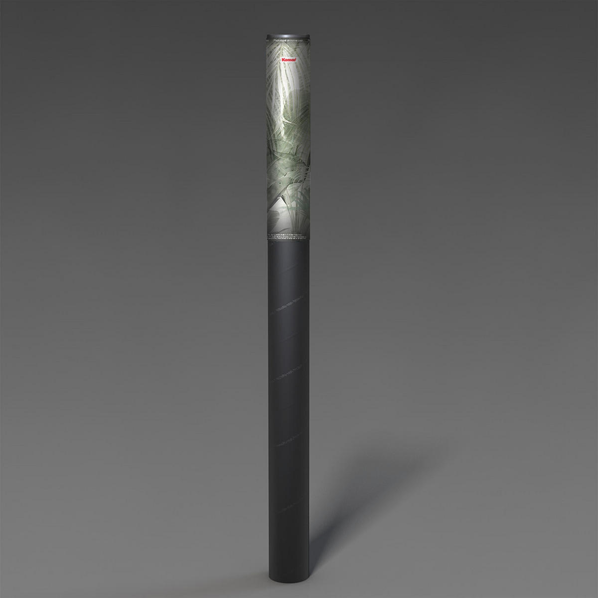 NON WOVEN-TAPET 400/250 cm  - vit/grön, Basics (400/250cm) - Komar