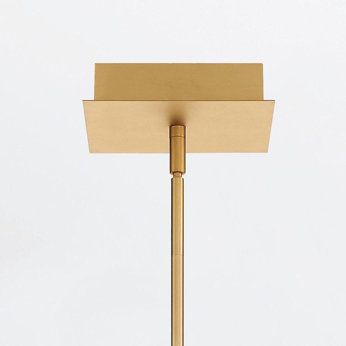 LED-HÄNGELEUCHTE 33/114,5/10 cm    - Goldfarben, Design, Kunststoff/Metall (33/114,5/10cm) - Elstead Lighting