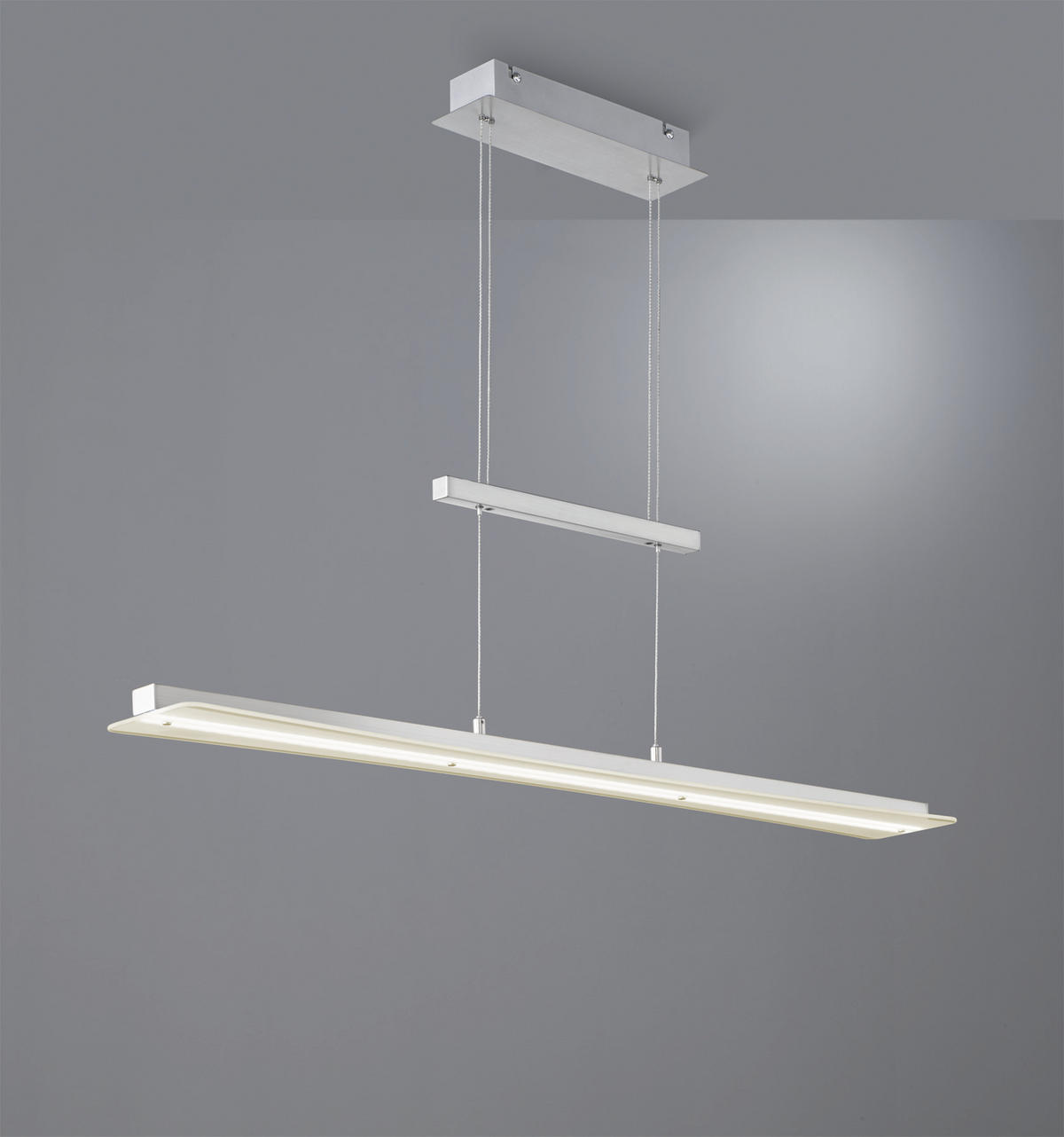 VISEČA LED-SVETILKA  Smash /1800 lm/3000-6500 K/230 V/ - barve niklja/bela, Trend, kovina/steklo (100/150/12cm)